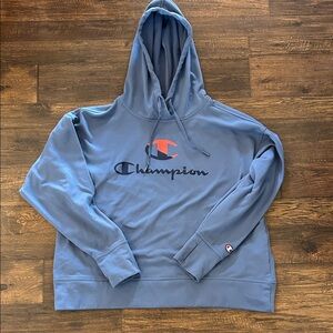 Champion Slate Blue Pullover Hoodie